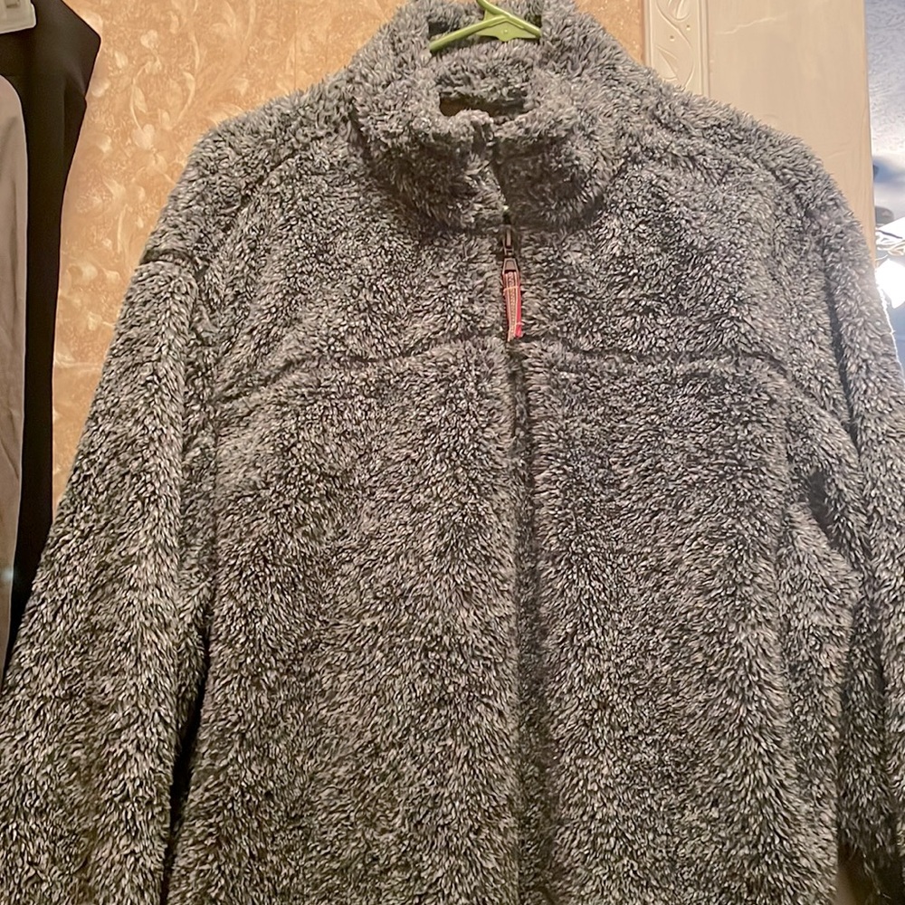 womens or mens gray,black Alpine Sherpa size XL